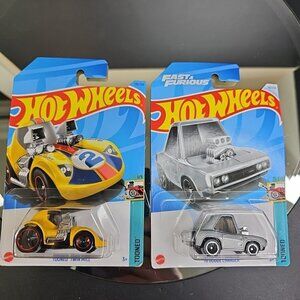 Tooned 1970 Dodge Charger And Twin Mill Hot Wheels New Sealed #170 #161
